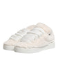 Dolce & Gabbana White Shearling Fur Bianco Low Top Sneakers Shoes