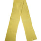 Dolce & Gabbana Yellow Cotton Knitted Neck Foulard 270cm x 31cm  Men Scarf