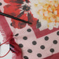 Dolce & Gabbana Multicolor Floral Print Square Stole 136cm x 130cm Scarf