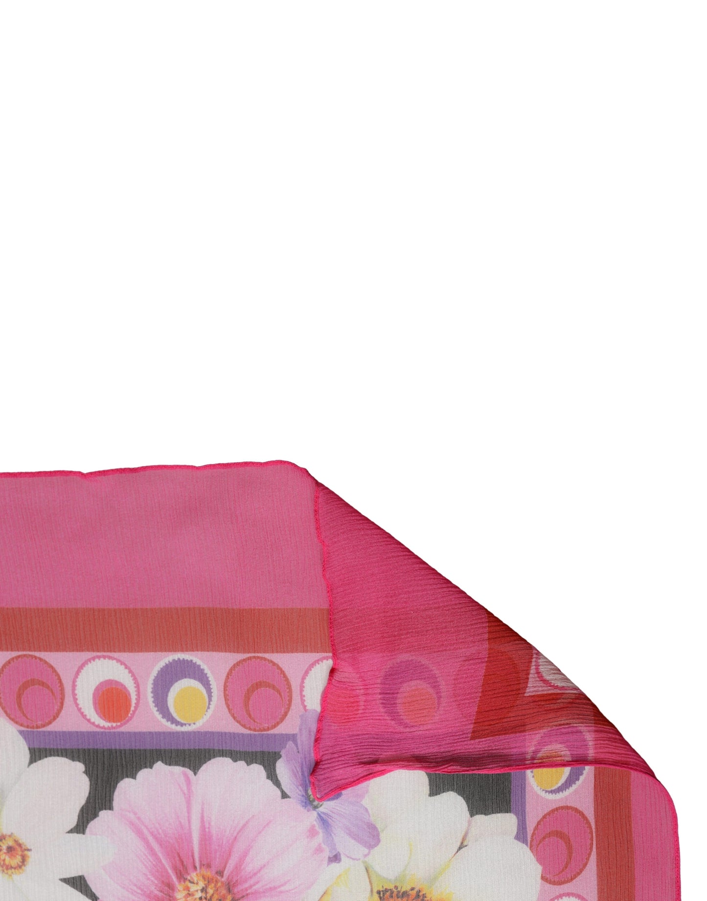 Dolce & Gabbana Multicolor Floral Print Shawl Stole 200cm x 120cm  Scarf