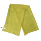 Dolce & Gabbana Yellow Silk Neck Wrap Shawl Foulard 120cm x 117cm Scarf