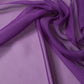 Dolce & Gabbana Purple Silk Neck Wrap Shawl Foulard 134cm x 131cm  Scarf
