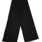 Dolce & Gabbana Black Silk Neck Wrap Shawl Stole 200cm x 64cm  Scarf