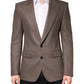 Dolce & Gabbana Brown Stripes Single Breasted Blazer
