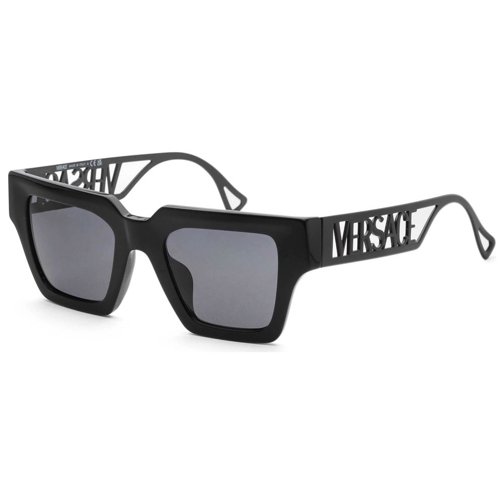 Versace Black Acetate Sunglasses
