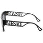 Versace Black Acetate Sunglasses