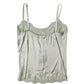 Dolce & Gabbana Light Green Floral Lace Lingerie Top Underwear