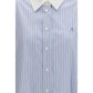 The Attico Blue Cotton Pattern Shirt