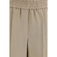Brunello Cucinelli Beige Viscose Casual Pants