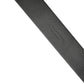 Dolce & Gabbana Black Calf Leather Silver Metal Buckle Belt