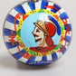 Dolce & Gabbana Multicolor Hand Painted Sicilian Ornament Christmas Ball