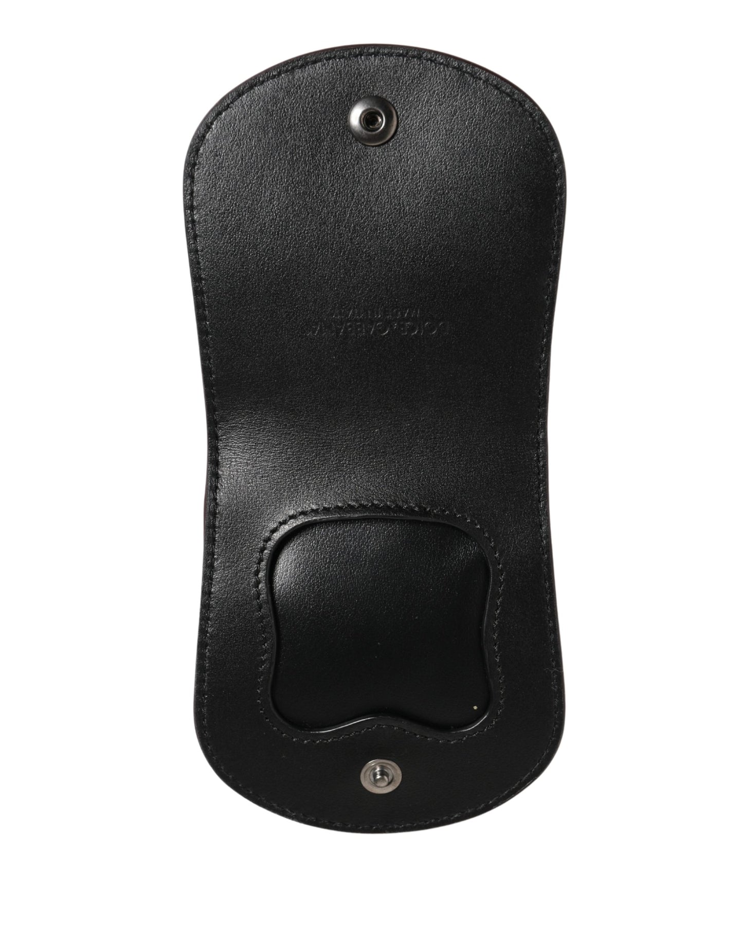 Dolce & Gabbana Burgundy Exotic Skin Condom Case Holder Pocket Wallet