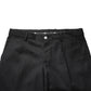 Dolce & Gabbana Black Wool Skinny Men Dress Trouser Pants