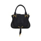 Chloé Black Calf Leather Bos Taurus Shoulder Bag