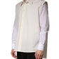 Dolce & Gabbana White MARTINI Cotton Men Dress Formal Shirt