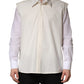 Dolce & Gabbana White MARTINI Cotton Men Dress Formal Shirt