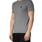Dolce & Gabbana Gray DG Logo Crew Neck Men Underwear T-shirt