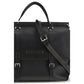 Brunello Cucinelli Black Calf Leather Bos Taurus Luggage And Travel