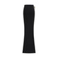 Moncler x Rick Owens Black Cotton Long Skirt