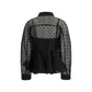 Ganni Black Recycled Polyester Pattern Shirt