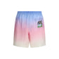 Casablanca Multicolor Silk Bermuda Shorts