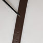 Dolce & Gabbana Belt Men Brown Classic Leather Metal Buckle Belt