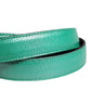 Dolce & Gabbana Men Green Classic Leather Metal Buckle Belt