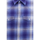 Tom Ford Blue Cotton Pattern Shirt