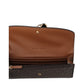 Michael Kors Brown Fabric Wallet