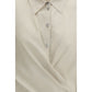 Lemaire Beige Cotton Dress Shirt