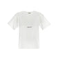 Saint Laurent White Cotton T-Shirt