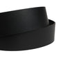 Dolce & Gabbana Black Calf Leather Ornate Metal Buckle Belt