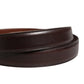 Dolce & Gabbana Men Brown Classic Leather Metal Buckle Belt