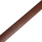 Dolce & Gabbana Men Brown Classic Leather Metal Buckle Belt