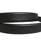 Dolce & Gabbana Men Black Calf Leather Logo Metal Buckle Belt
