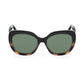 Bobroff Black Acetate Sunglasses