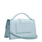 Jacquemus Pale blue Leather Le Grand Bambino Handbag