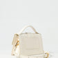 Jacquemus Ivory Cocco Le Grand Bambino Handbag