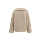 Max Mara Beige Alpaca Vicugna Pacos Coat