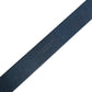 Dolce & Gabbana Men Blue Calf Leather Logo Metal Buckle Belt