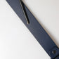 Dolce & Gabbana Men Blue Calf Leather Logo Metal Buckle Belt