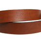 Dolce & Gabbana Men Brown Leather Classic Metal Buckle Belt