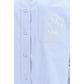 Thom Browne Blue Cotton Pattern Shirt