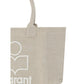 Isabel Marant Beige Cotton Shoulder Bag