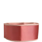 Dolce & Gabbana Pink Silk Satin Waist Women Cintura Belt