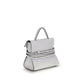 Moschino White Calf Leather Bos Taurus Handbag