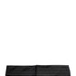 Dolce & Gabbana Black 100% Silk Women Wide Waist Cummerbund