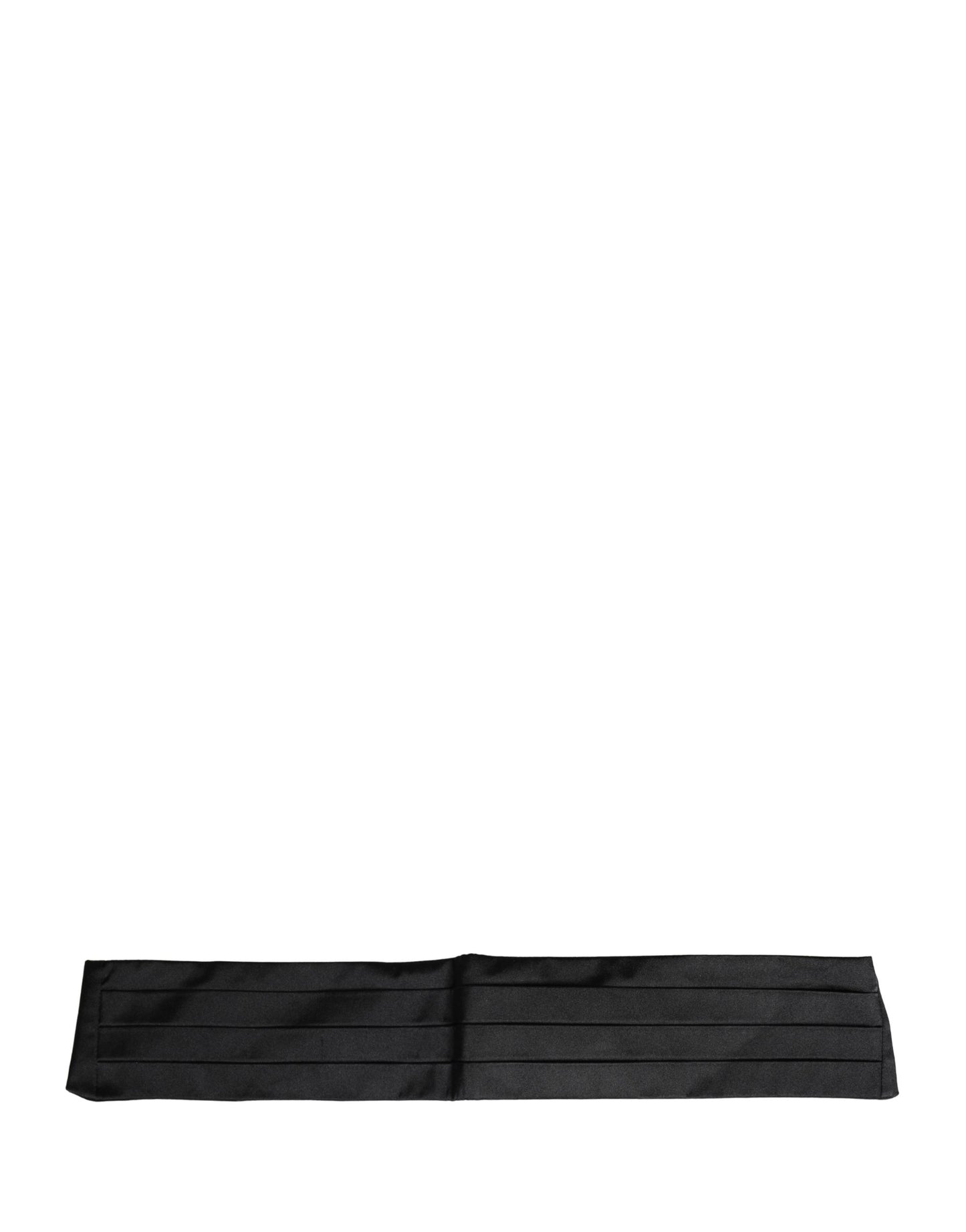 Dolce & Gabbana Black 100% Silk Women Wide Waist Cummerbund