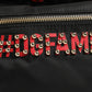 Dolce & Gabbana VULCANO Black Nylon #DGFAMILY Embellished Backpack Bag
