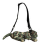 Dolce & Gabbana Multicolor Camouflage Animal Silhouette Waist Borse Bag